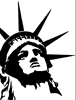 Head of Lady Liberty